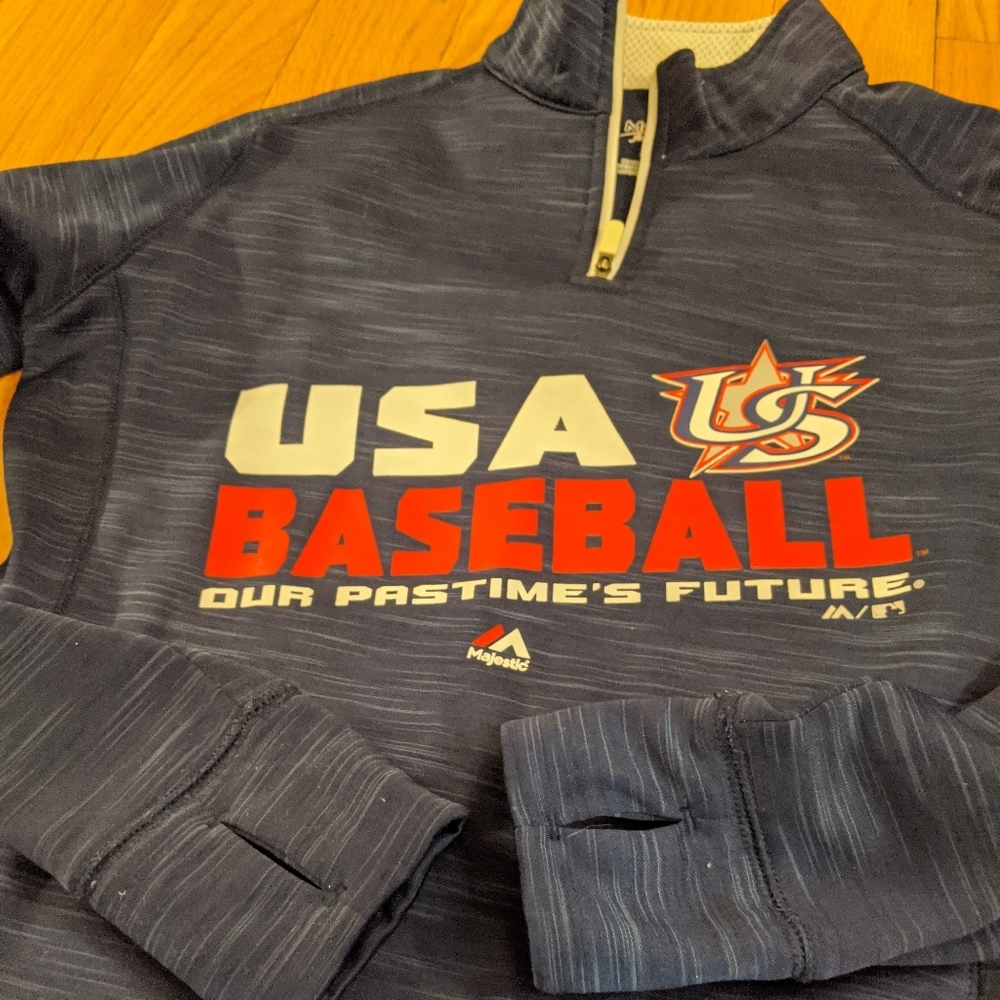 USA Baseball Quarter-Zip Sweatshirt